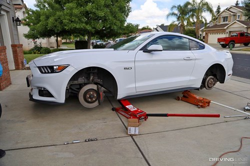 2016 Mustang GT Wheel Install